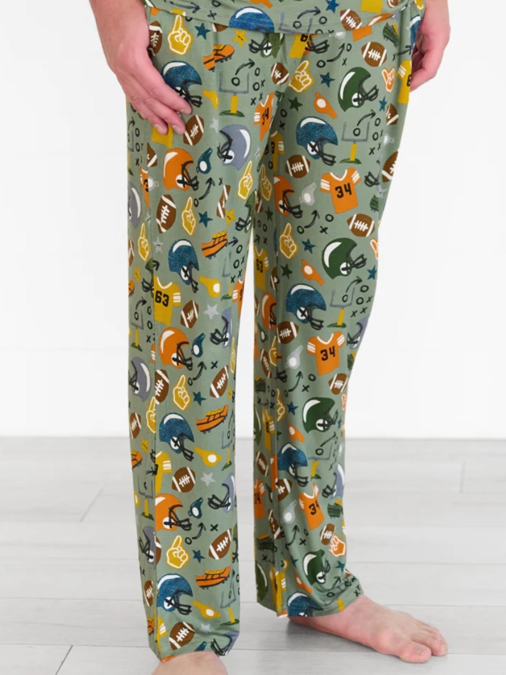 Little Sleepies touchdown time men’s Pajama Bottoms